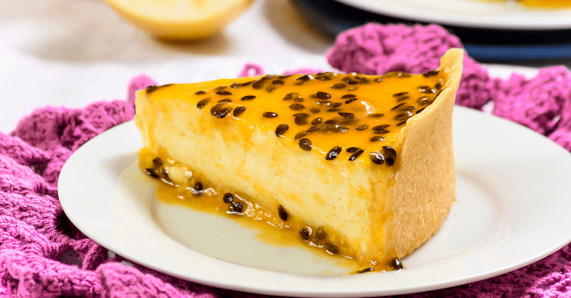 Cheesecake de Maracuyá