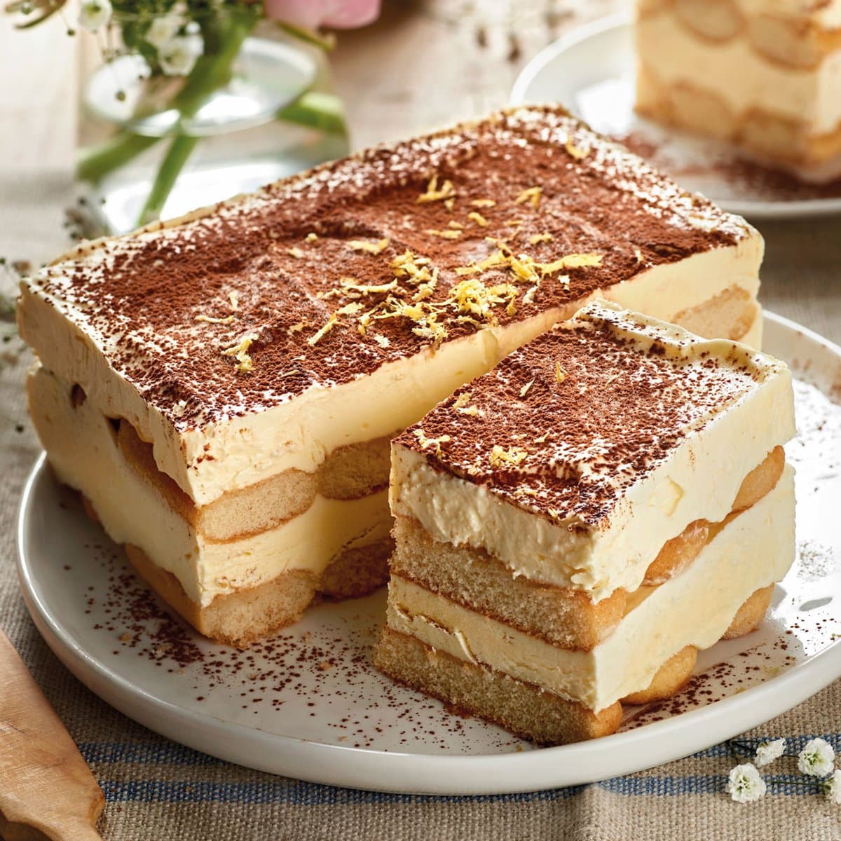 Tiramisú Casero